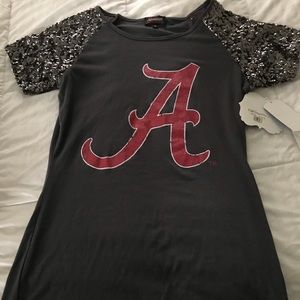 NWT Sequined Alabama T-shirt